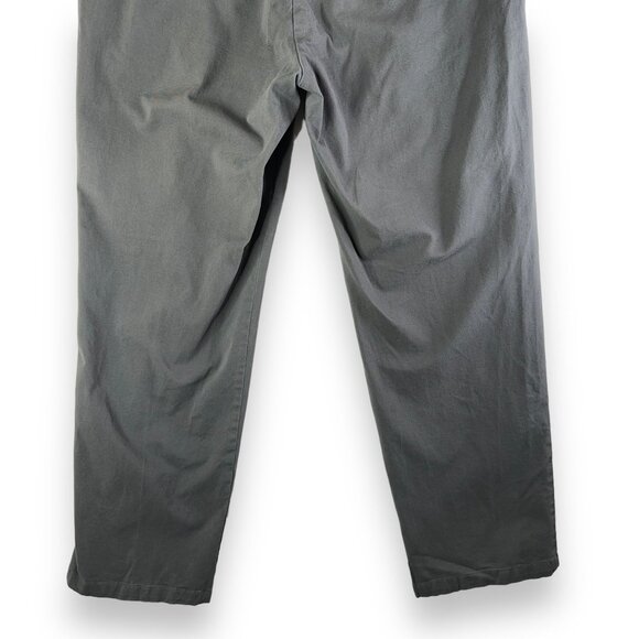 Dockers Men's Pants 38x32 Gray Chino Trouser Classic Fit Straight Leg *FLAW* - Picture 5 of 14